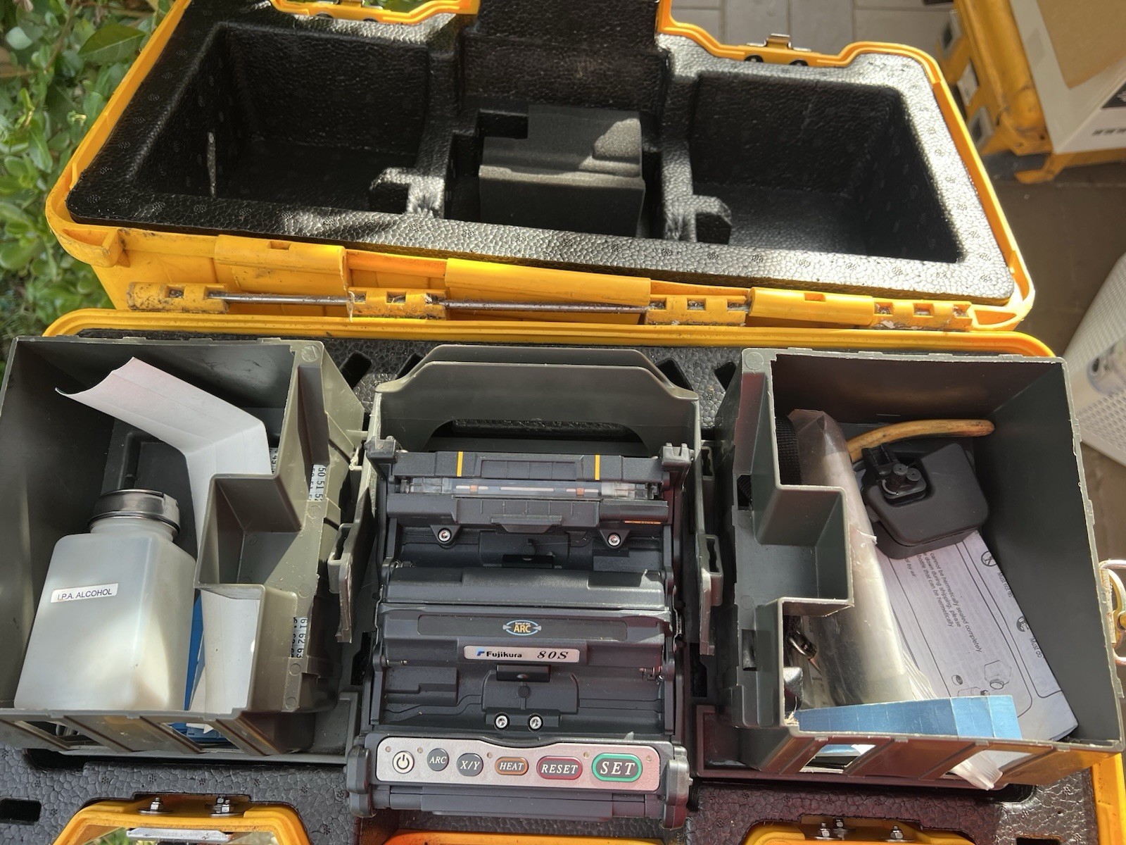 Fujikura FSM-80S Fusion Splicer Kit