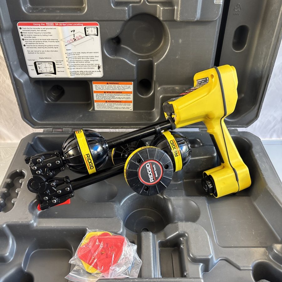Ridgid SeekTech SR-20 Utility Pipeline Locator Receiver