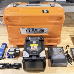 Sumitomo Electric Type-66 Tuffcat Fusion Splicer With Fc-6Rm Cleaver