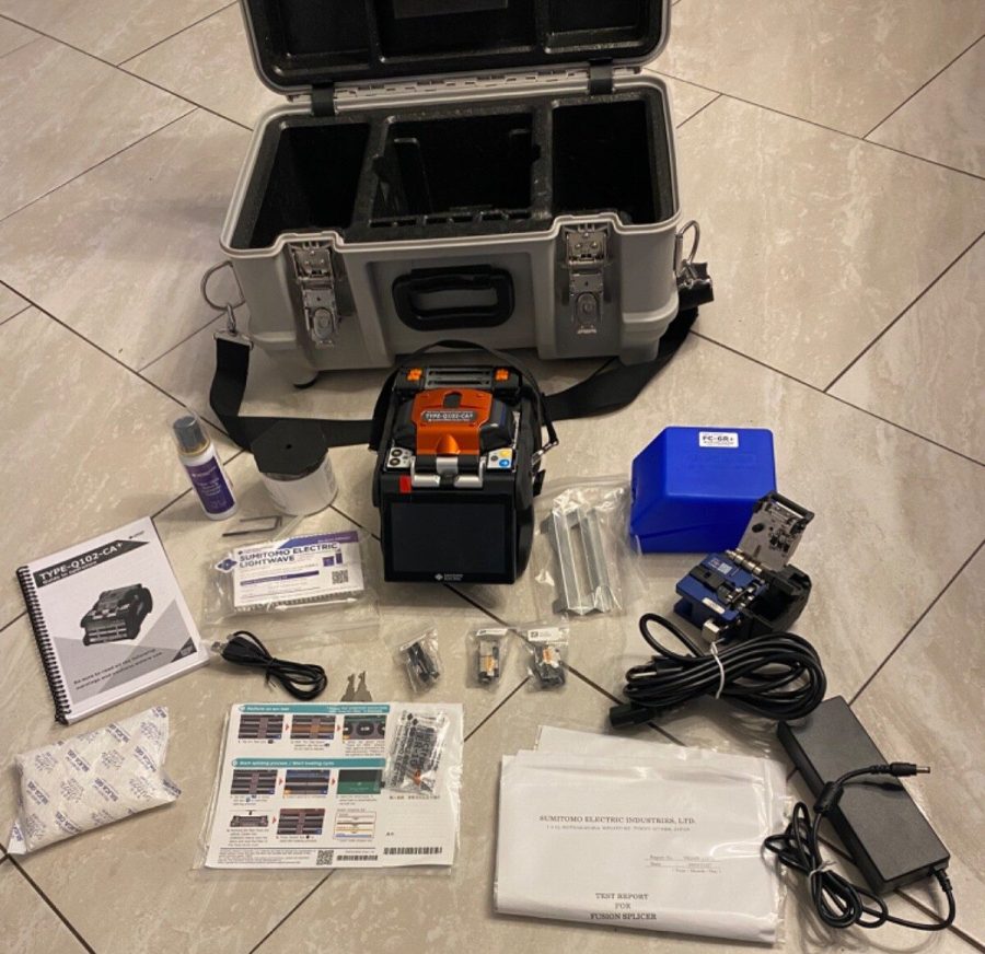 Sumitomo Quantum Type-Q102-CA Core Alignment Fusion Splicer