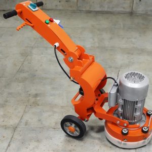 Heavy Duty Concrete Floor Grinder Trimming Polishing Machine 220V Foldable Arm