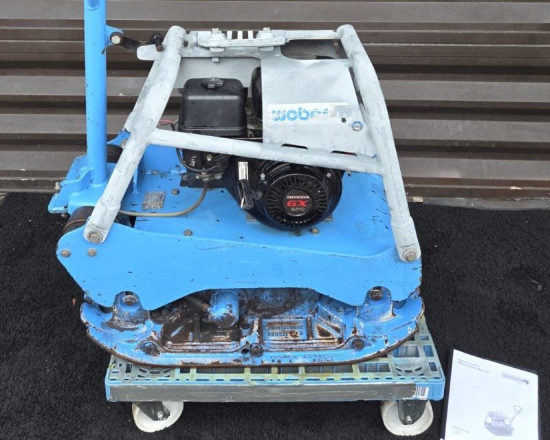 2022 Weber Reversible Plate Compactor Tamper Honda GX270 CR5-II HD