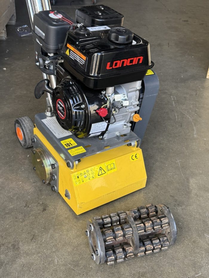 8 Asphalt Floor Scarifier Planer Grinder Preparation Machine With 6.5hp Engine