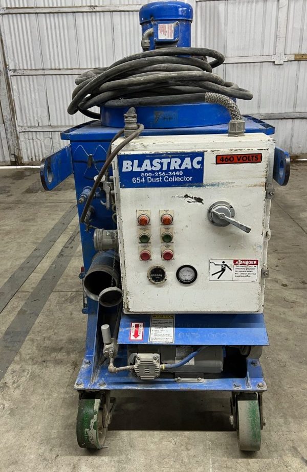 Blastrac 1-10-D Shot Blaster & Blastrac 654 Dust Collector