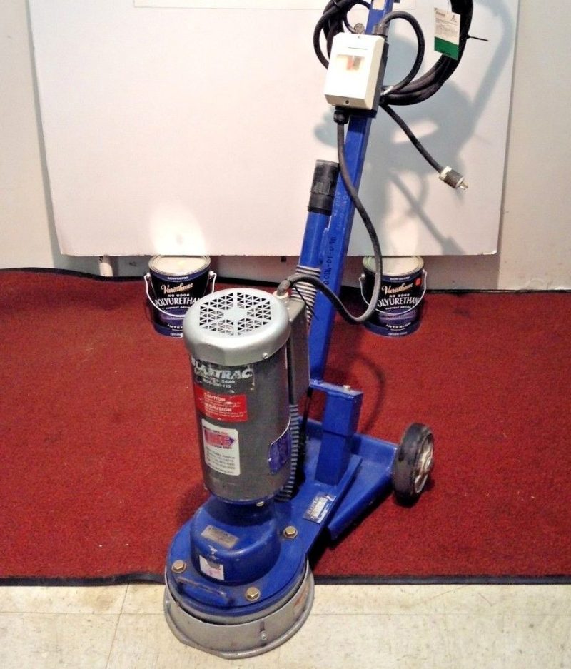 Blastrac BGS-250-115 Surface Grinder Tile Removal Floor Stripping Scraper
