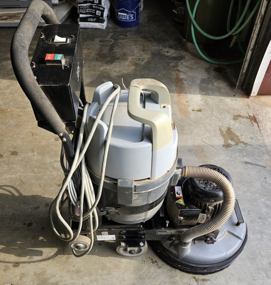 Clarke American Sanders 3DS Orbital Floor Sander with Dust Containment