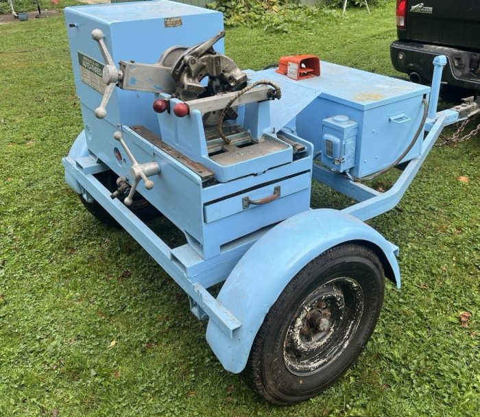 Collins 44A Portable Pipe Machine 12 X 4 Inch