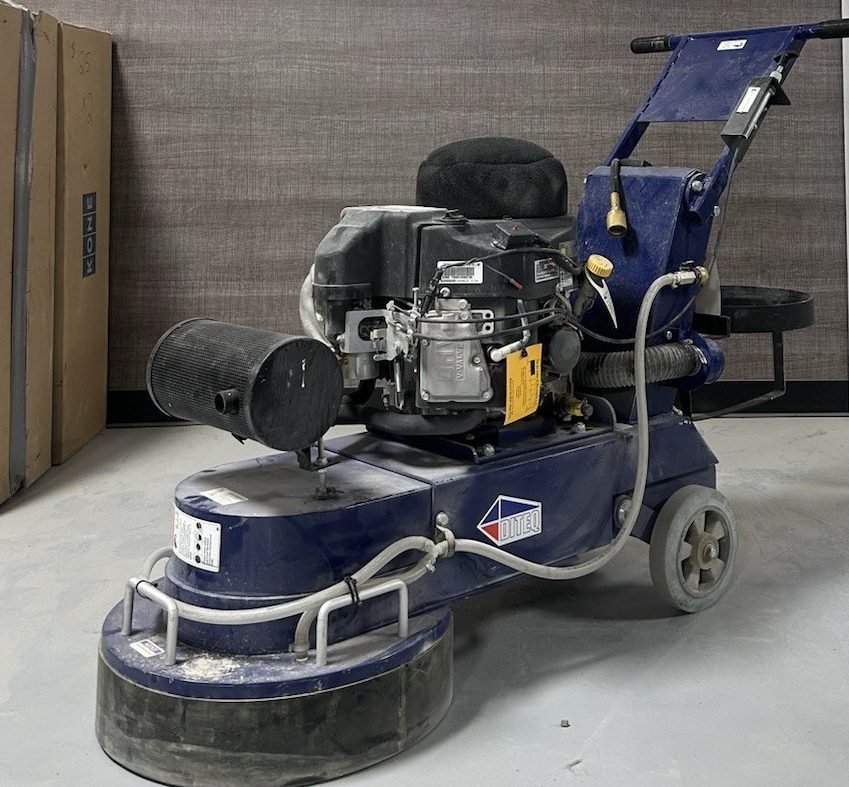 DITEQ 600116 Floor & Concrete Grinder with Diamond Grinding Disc for Concrete
