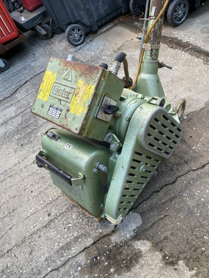 Hardwood Floor Belt Sander-USED Lagler Hummel 8 AS IS Tested Motor Runs