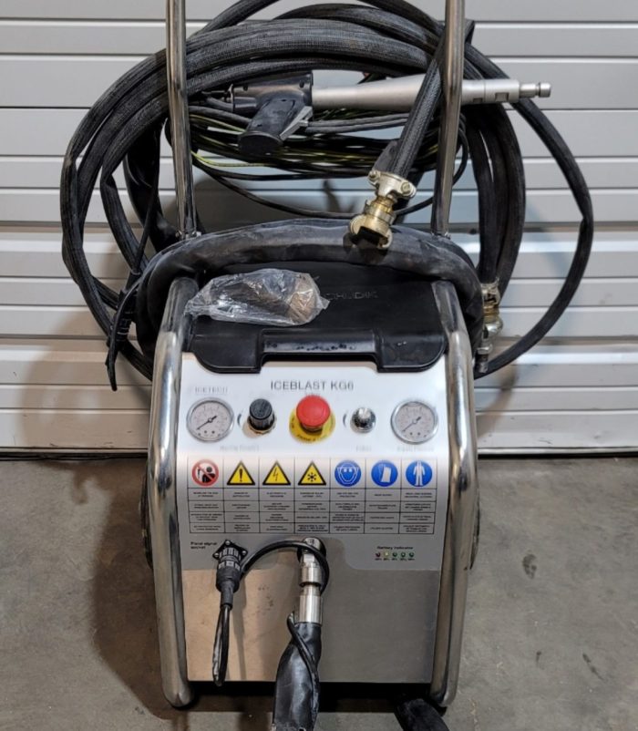 ICETECH ICEBLAST KG6 Dry Ice Blasting Machine