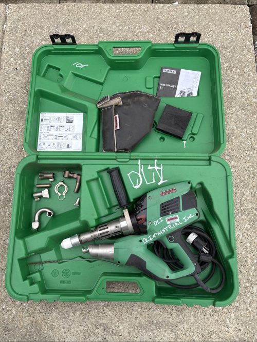 Leister Weldplast S1 120V 1800W Hand Extruder Plastic Extrusion Welder