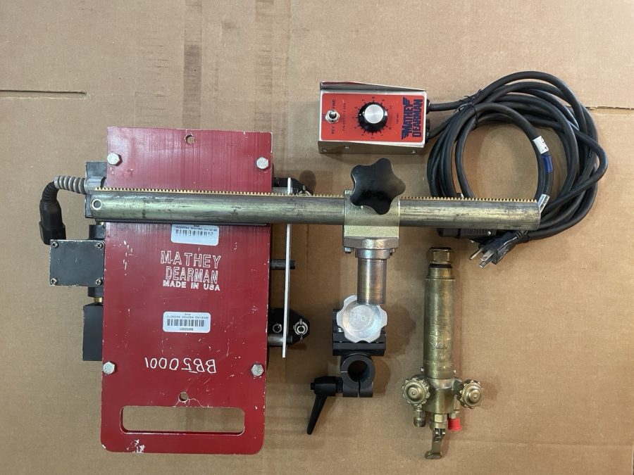 Mathey Dearman MiniMag XM Pipe And Plate Cutting Machine With Controller & Torch