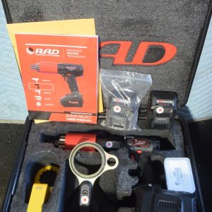 Rad Torque Wrench Model B-RAD 3000-2 1" Drive 18V Battery
