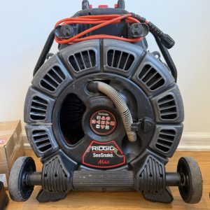 Ridgid SeeSnake Max Reel Self Leveling Color Sewer Camera W CS6X Versa Monitor