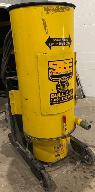 Sase Bull 500 Concrete Vacuum