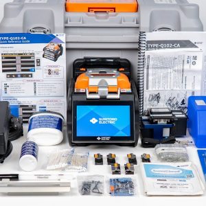 Sumitomo Type-Q102-CA Quantum Core Alignment Fusion Splicer With FC-6RS Cleaver