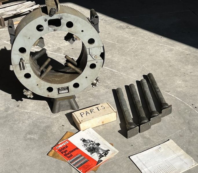 Wheeler Orbital Pipe Cutter Beveler Model 5612 for 3 - 12 pipe